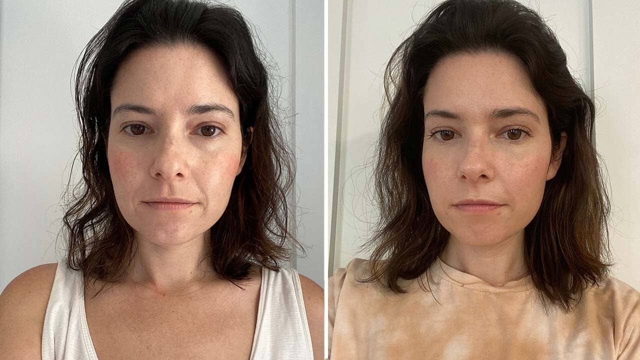 photo of woman with frizzy hair