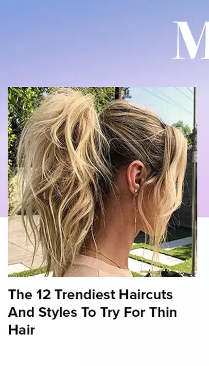 The 12 Trendiest Haircuts And Styles To Try For Thin Hair