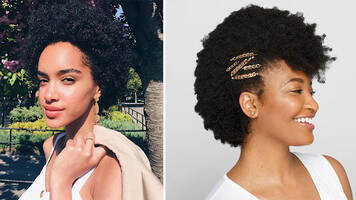 photo of women with short natural hairstyle