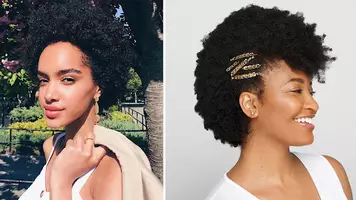 photo of women with short natural hairstyle