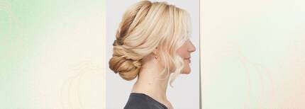 A chignon bun is elegant and timeless. We’re sharing how to create a chignon using our go-to haircare products—plus five ways to elevate the look.