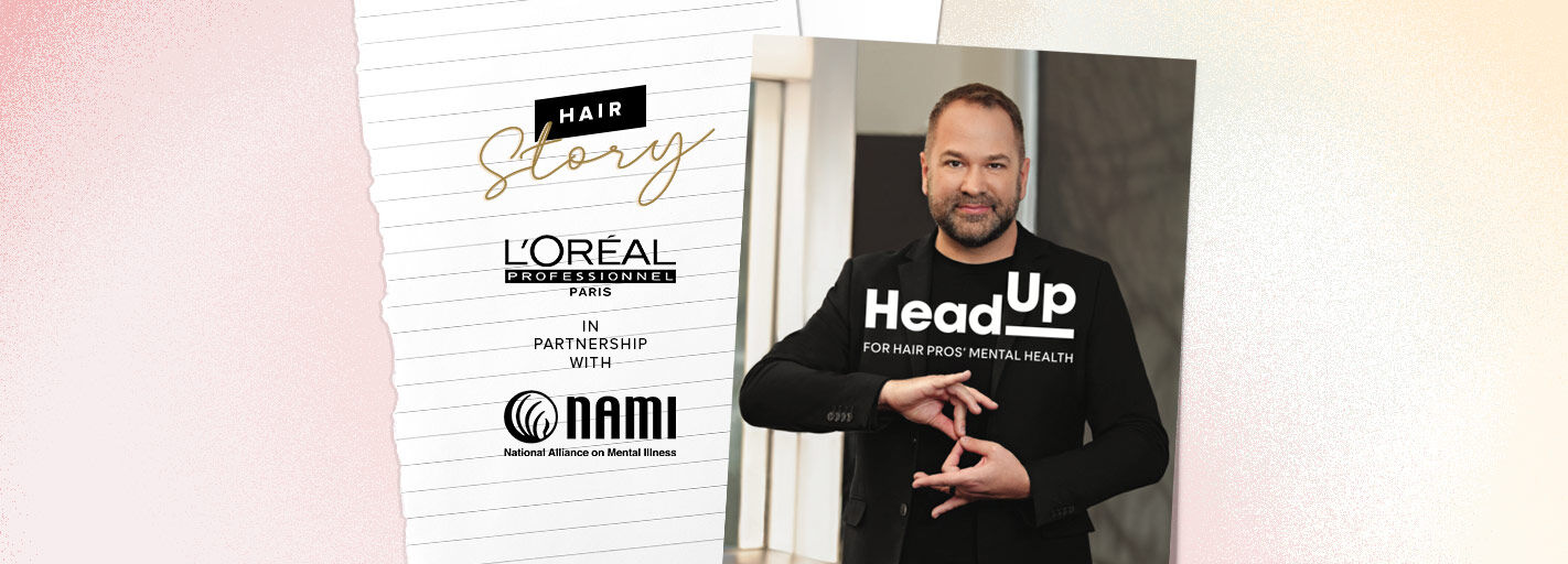 This Mental Health Awareness Day, learn more about Head Up, a program that helps support mental health in the hairstyling industry.