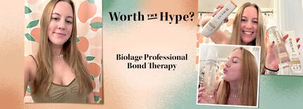 Discover how Biolage Professional’s Bond Therapy range rejuvenated one editor’s fine, damaged hair without weighing it down.
