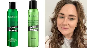 Redken’s Root Tease Hairspray and Root Lifter Volumizing Spray Foam