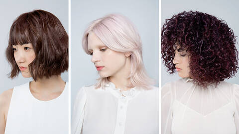women with loreal professionnel majirel glow color