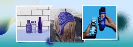 If you have brassy hair, a toning shampoo can help restore your color. Here, a pro colorist breaks down the differences between purple vs. blue shampoo.