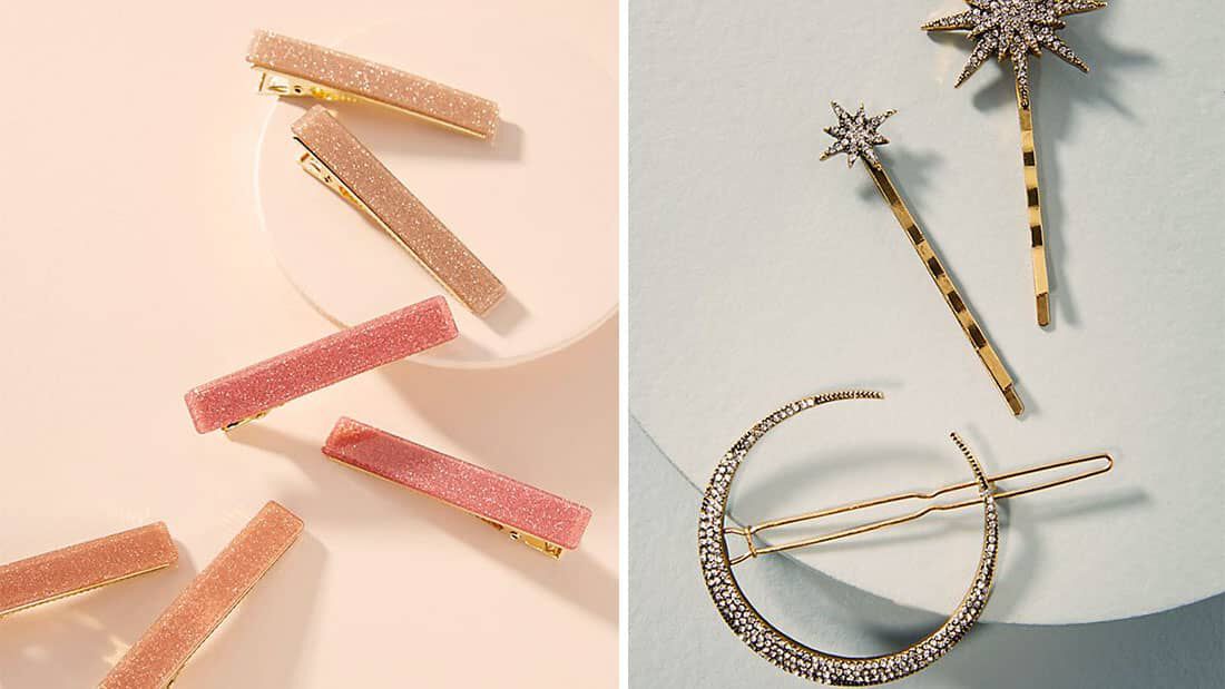 many kinds of hair barrettes