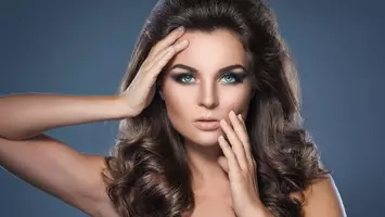 photo of woman with voluminous hair