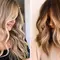 photos of women with highlights vs. lowlights