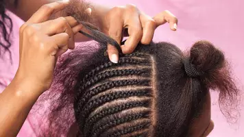 crochet braid corn rows