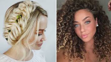hairstyles to hide dark roots