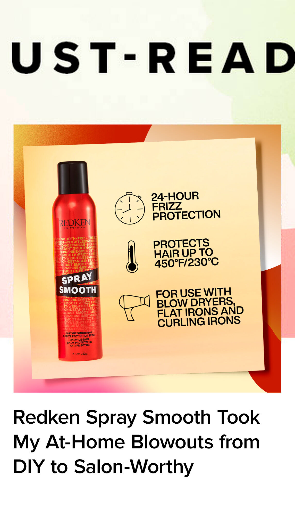 Redken Spray Smooth Review