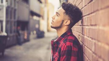 photo of fade hairstyle