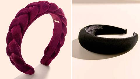 photos of padded headbands