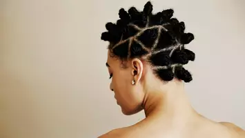 Braided Bantu Knots