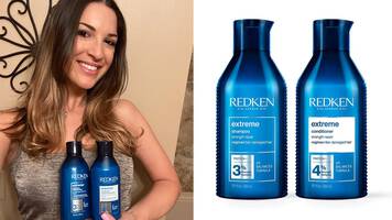 photo of redken nature + science extreme line