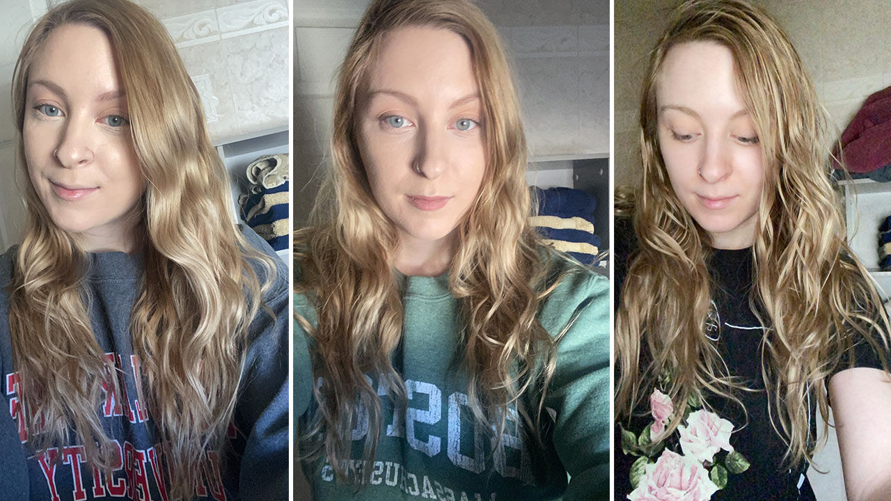 photo of no shampoo experiment