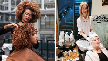 photo of women hairdressers