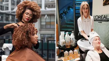 photo of women hairdressers