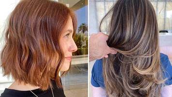 photo of hair colors created using Redken Shades EQ formulas
