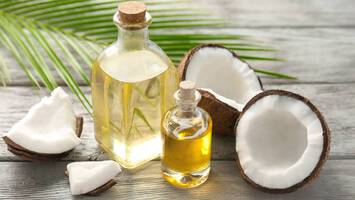photo of coconut oil for hair