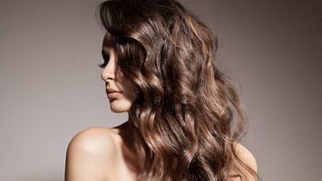 photo of woman with nude hair color