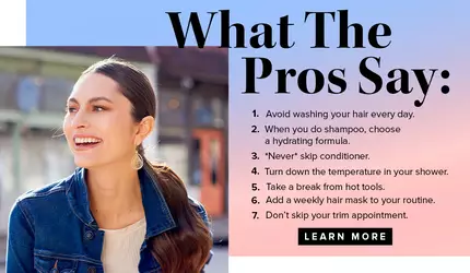 Everything you need to know about dry hair.
