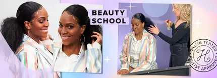 Dress up your hairline with galaxy edges, the latest baby hair trend ready for blast-off. An expert breaks down how to get the look in four easy steps.