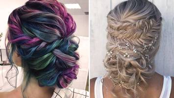 updos for long hair