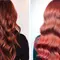 photos of woman with long red hair color