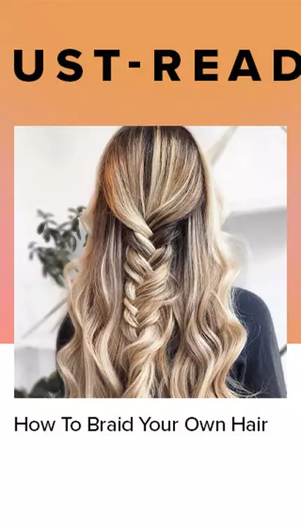 How To Braid Your Own Hair