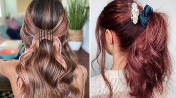 women with ponytails