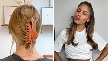 photo of woman with grungy 1990s hairstyle