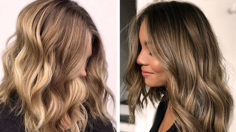 two women with sombre hair color
