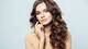 Curled Long Brown Hair