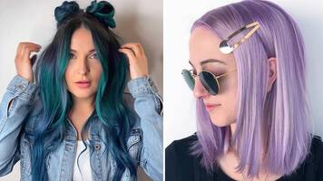 photo of e-girl hair trends