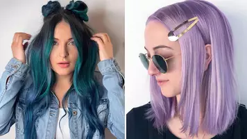 photo of e-girl hair trends