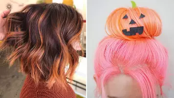 women trying new hair products for october