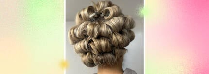 Pin curls are the ultimate vintage hairstyle. Here, learn how to master this Old Hollywood-inspired look in just a few simple steps.