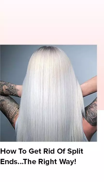 How to get rid of split ends the right way
