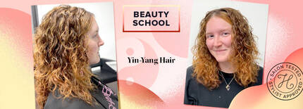 Contrasting textures in the yin-yang hair trend create perfect harmony. Here are three simple steps to nailing one of our favorite ‘opposing’ looks.