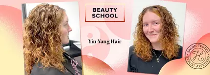 Contrasting textures in the yin-yang hair trend create perfect harmony. Here are three simple steps to nailing one of our favorite ‘opposing’ looks.