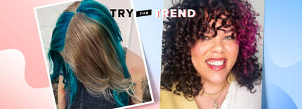 Color Block Hair Is the Fantasy Color Trend Without the Commitment ...