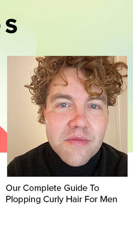 Our Complete Guide To Plopping Curly Hair For Men