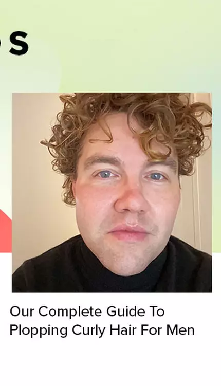 Our Complete Guide To Plopping Curly Hair For Men