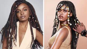picture of women with protective styles