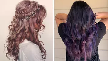 chocolate lilac hair color
