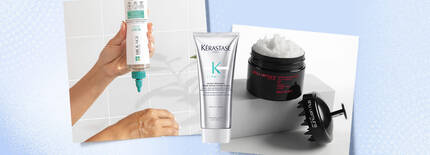 photo of hair products great for exfoliating scalp