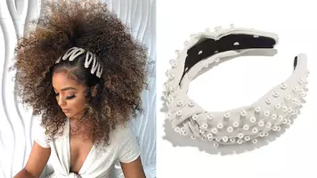 Pearl hair accessories