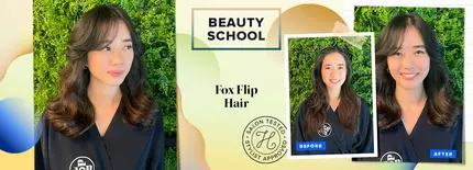 ‘70s hair is back, and we’re calling this fall the season of the fox hair flip! We tapped a pro stylist to break down the trendy feathered look.